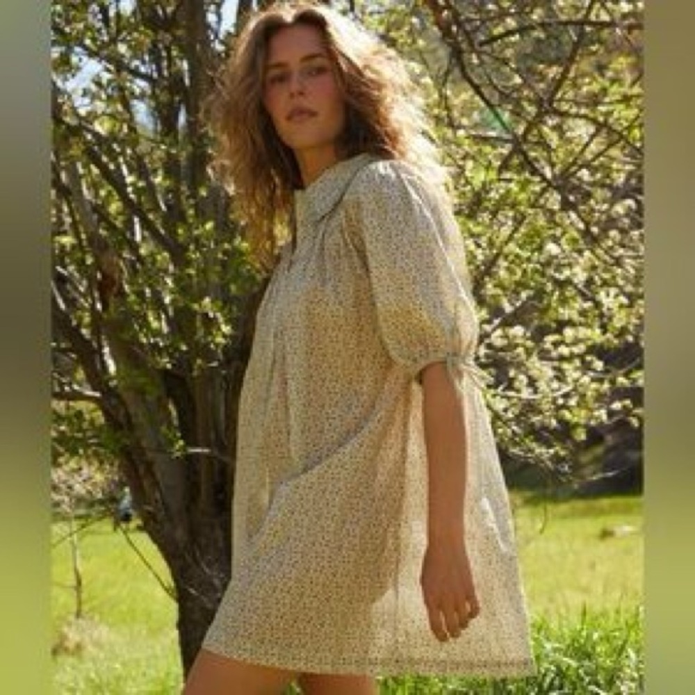 Christy Dawn The Devin Dress | Creme Strawberry